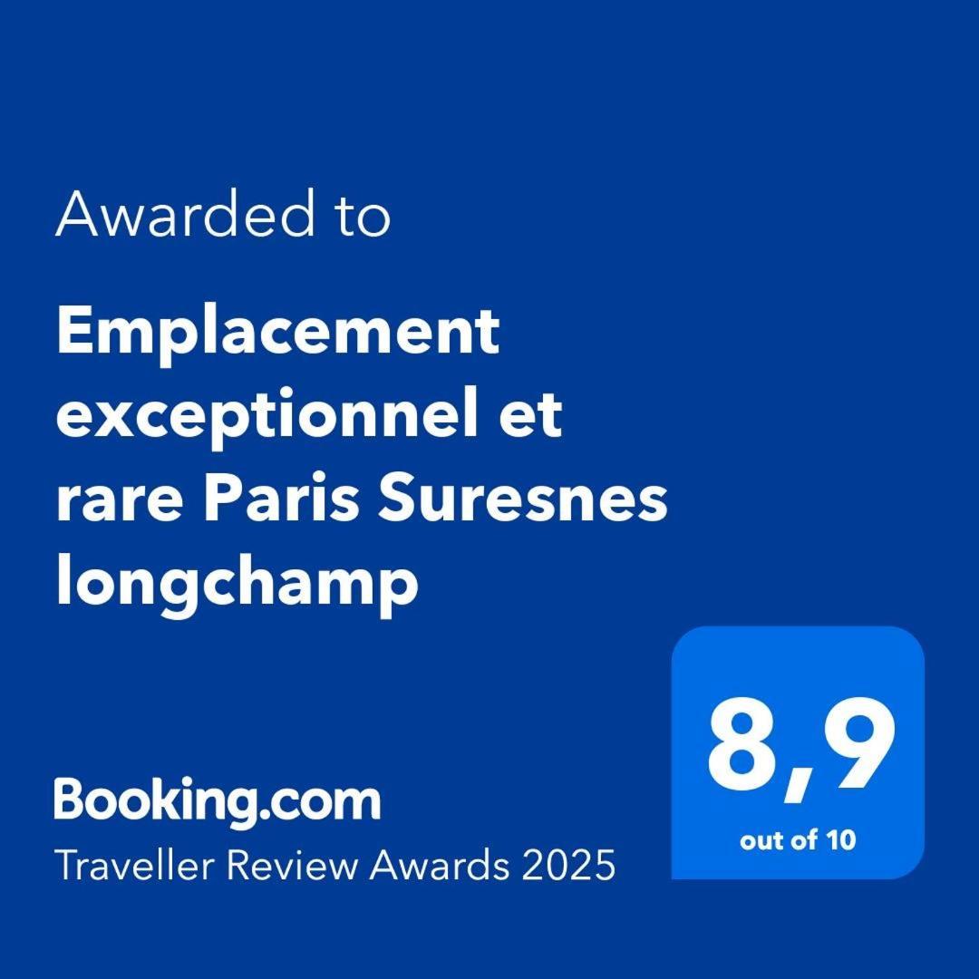 Emplacement Exceptionnel Et Rare Paris Suresnes Longchamp Buitenkant foto